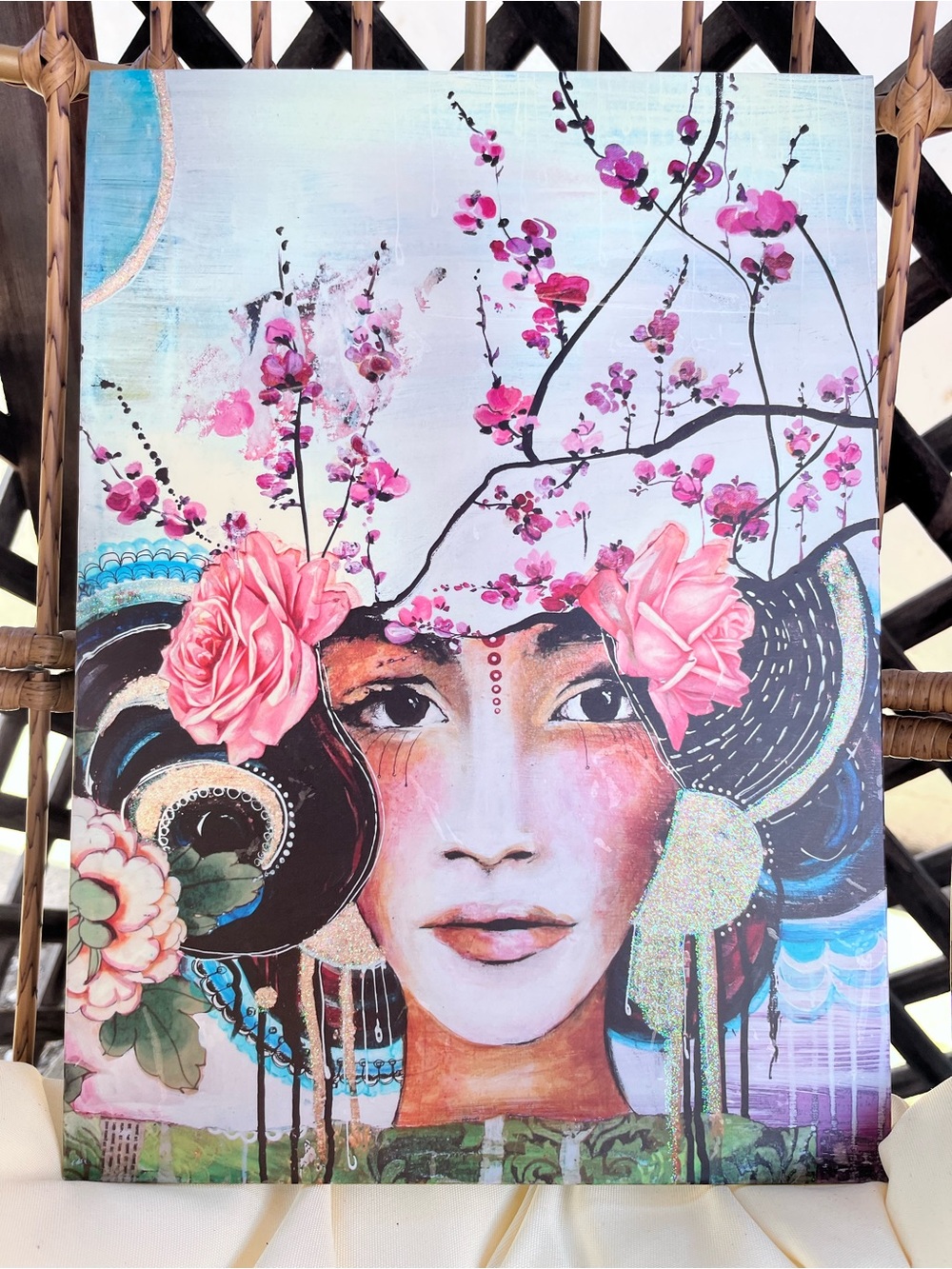 Papaya “Cherry Blossom” Art board.